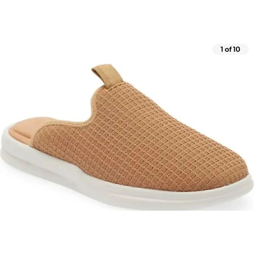 Lusso Cloud UNHIDE DUSTY ROSE WAFFLE Slide Sneaker NWOB Size Men 9 or Woman 11